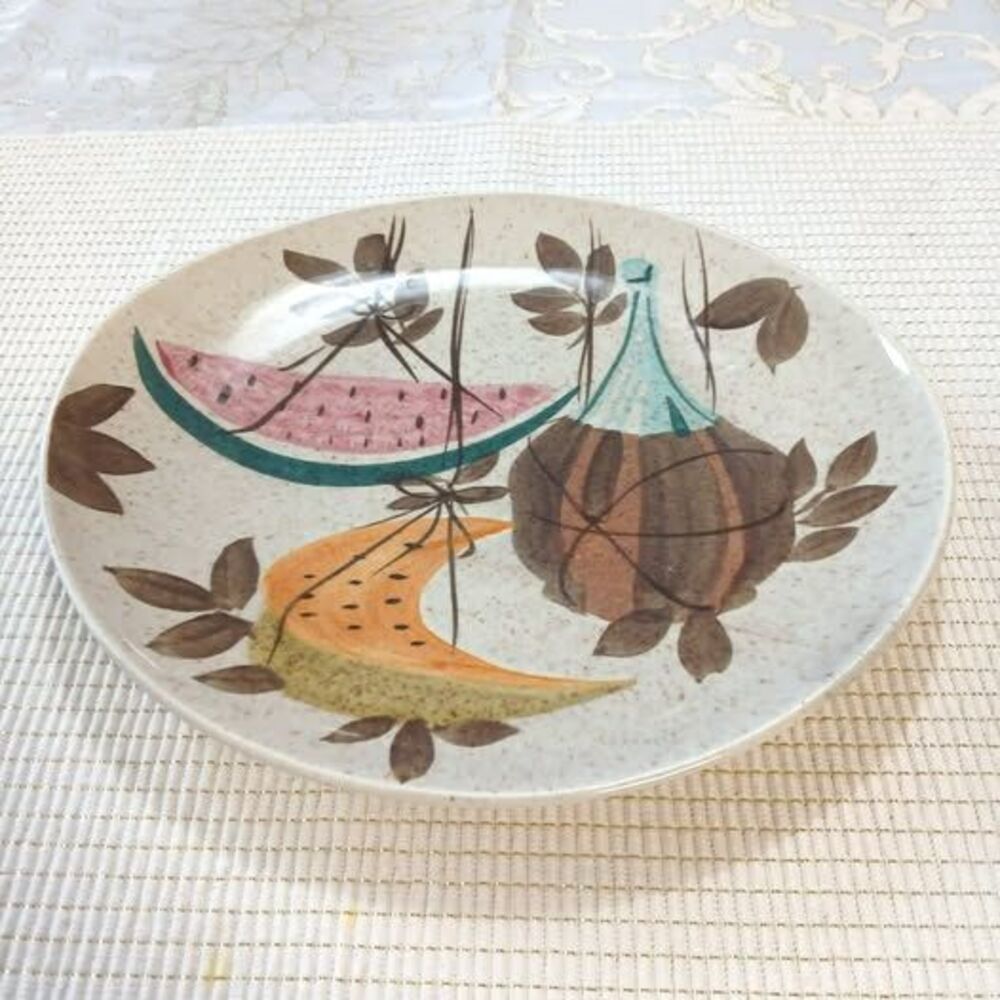 Salad Plate Tampico by Red Wing 8.5" Vintage 1955-1956
